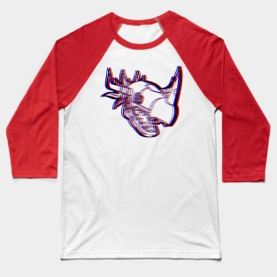 METAL GREYMON BICOLOR Baseball T-Shirt